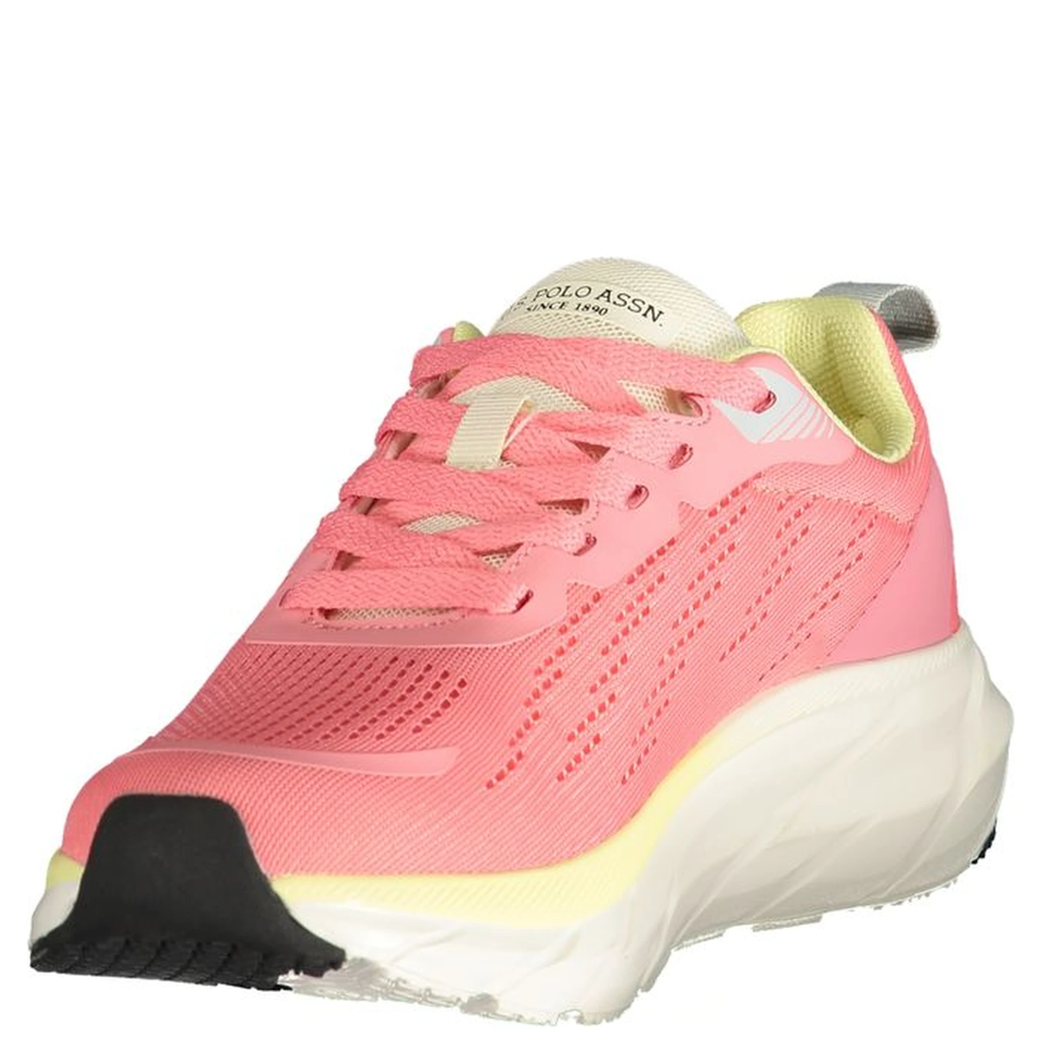 Pink Polyurethane Women's Sneaker