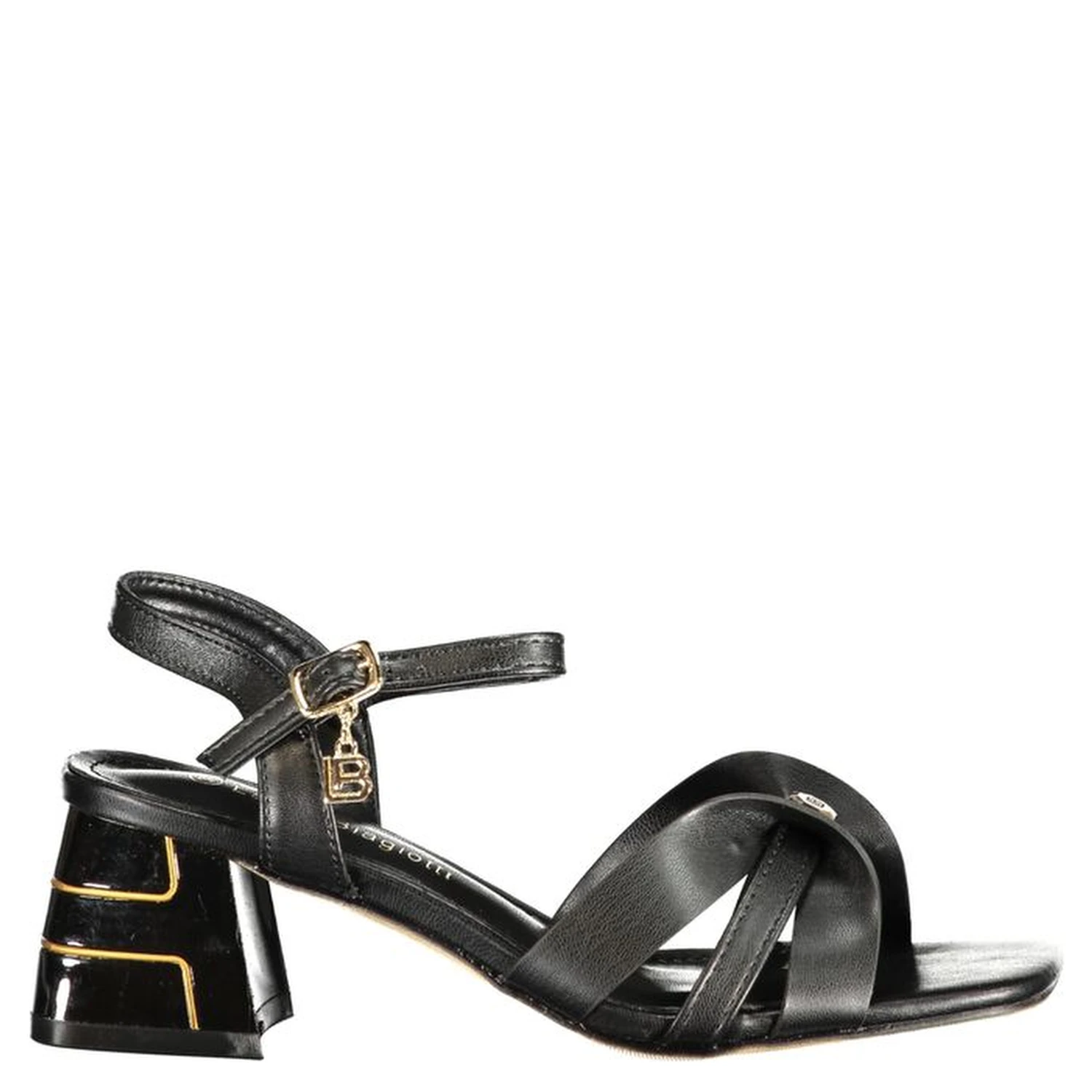 Black Polyethylene Flat Sandals