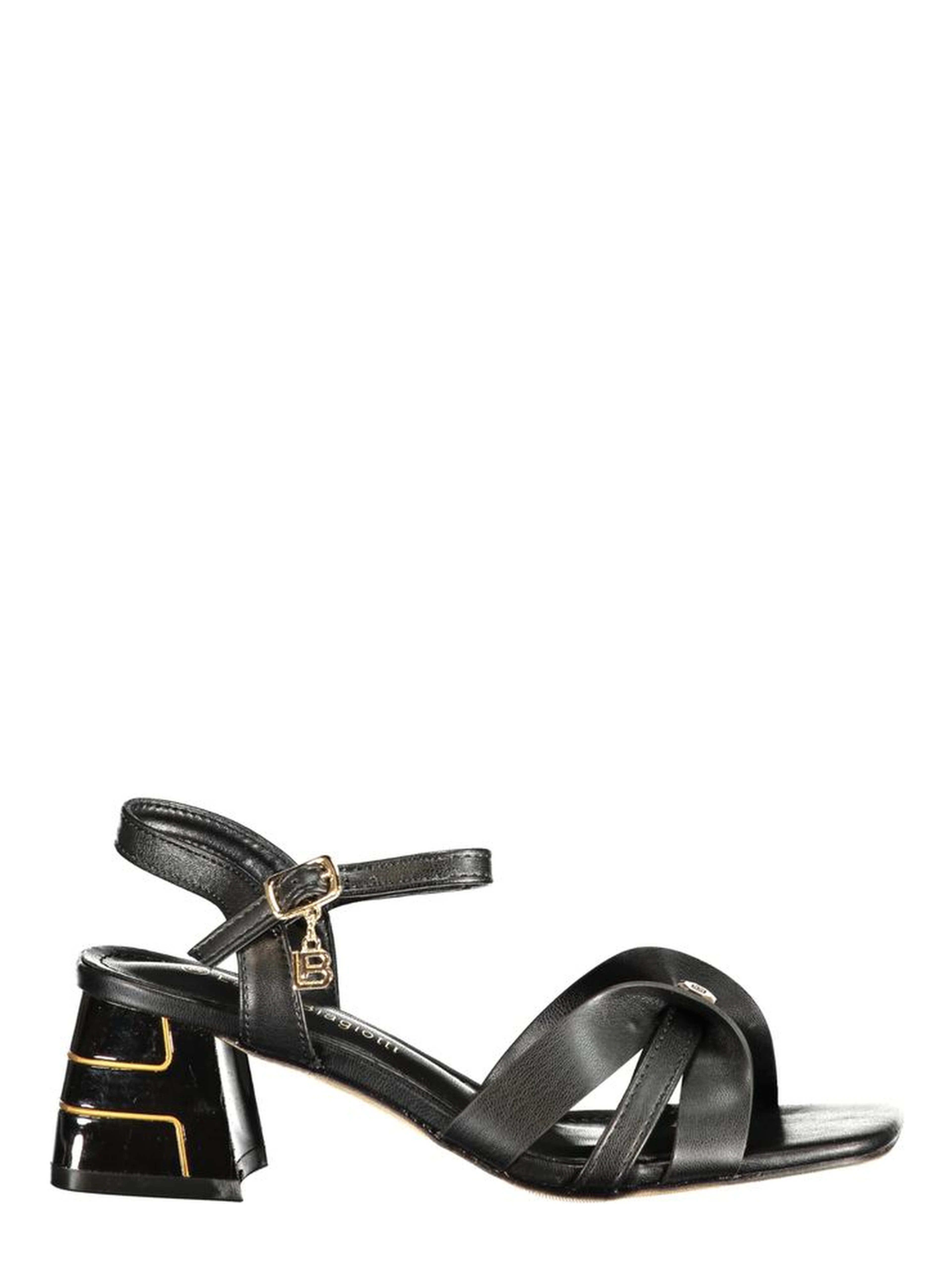 Black Polyethylene Flat Sandals