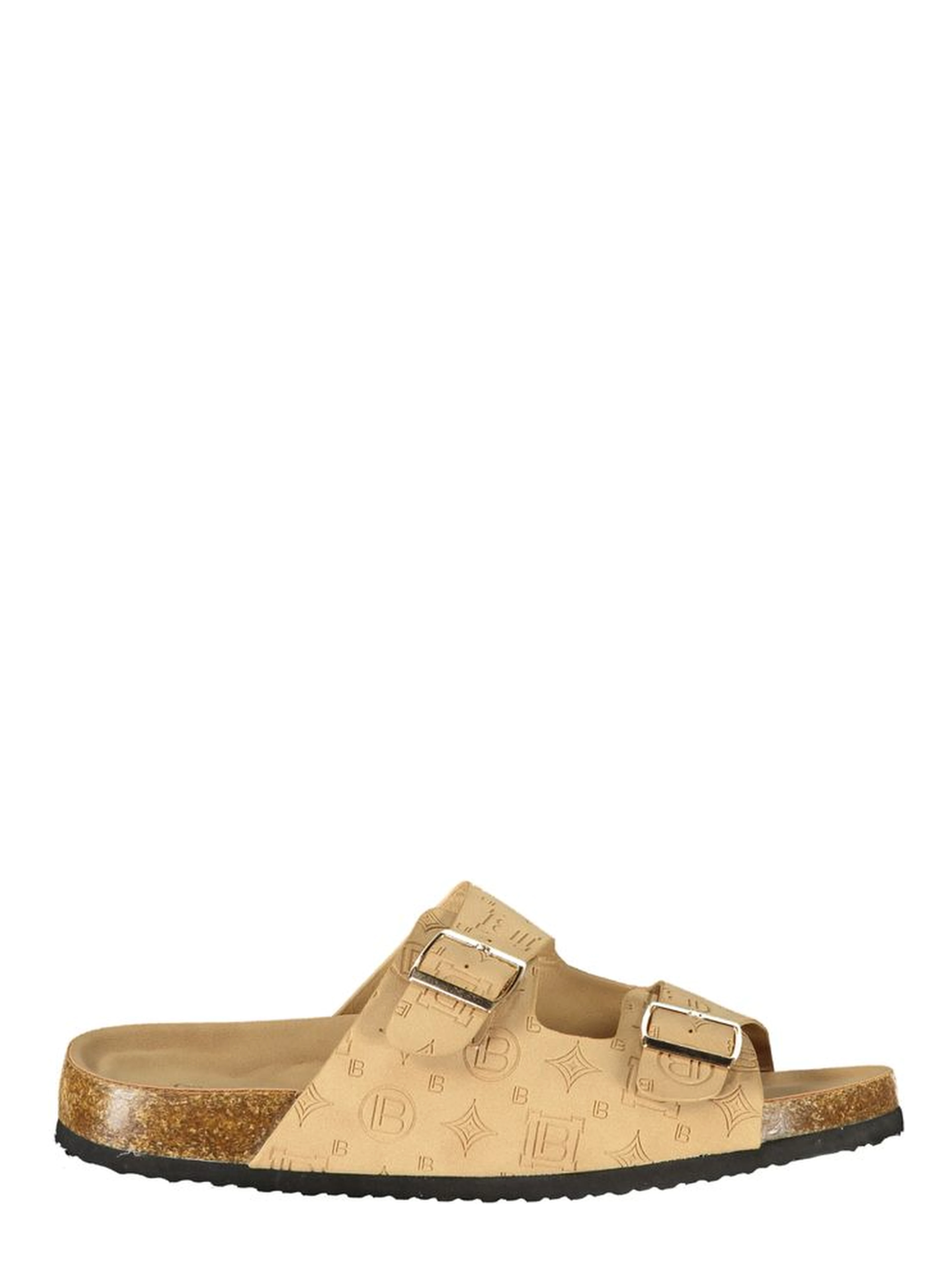 Beige Polyurethane Women's Sandal