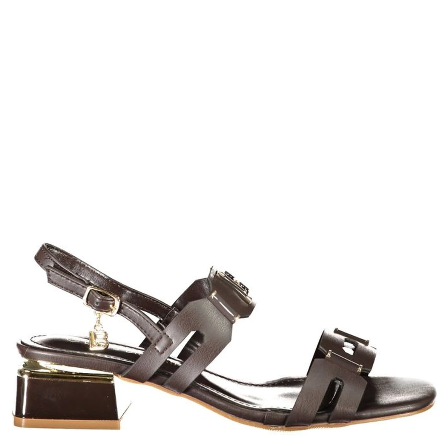 Brown Polyurethane Women's Sandal