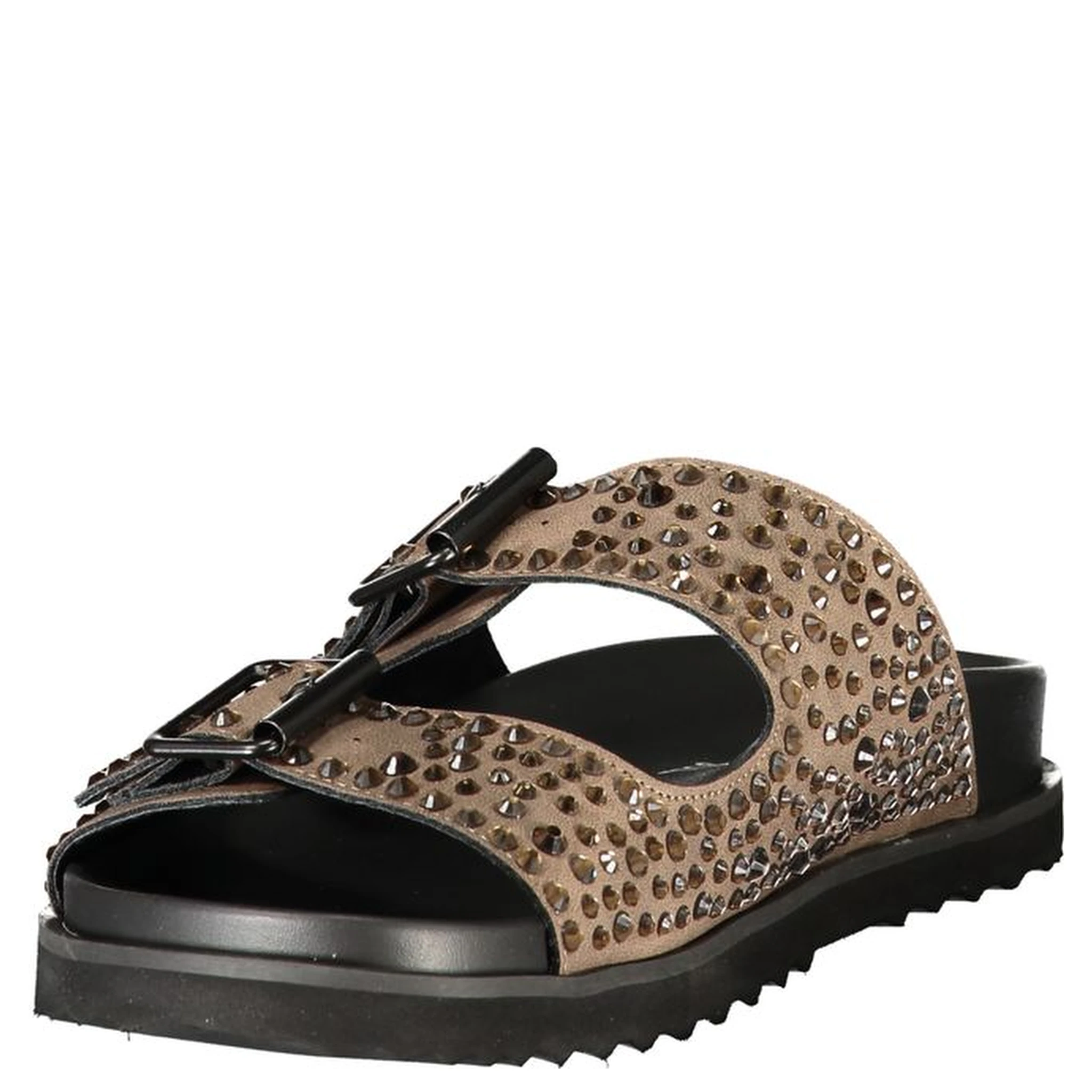 Brown Polyurethane Women's Slipper
