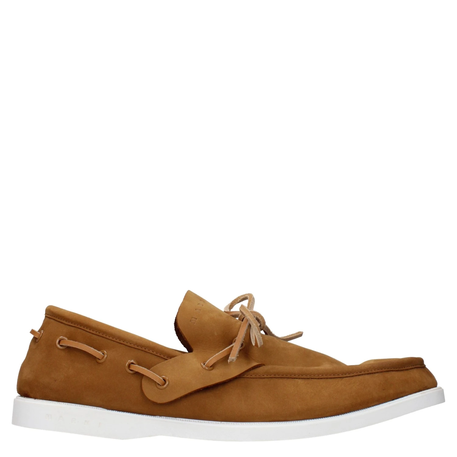 Brown Leather Slip-On Loafers