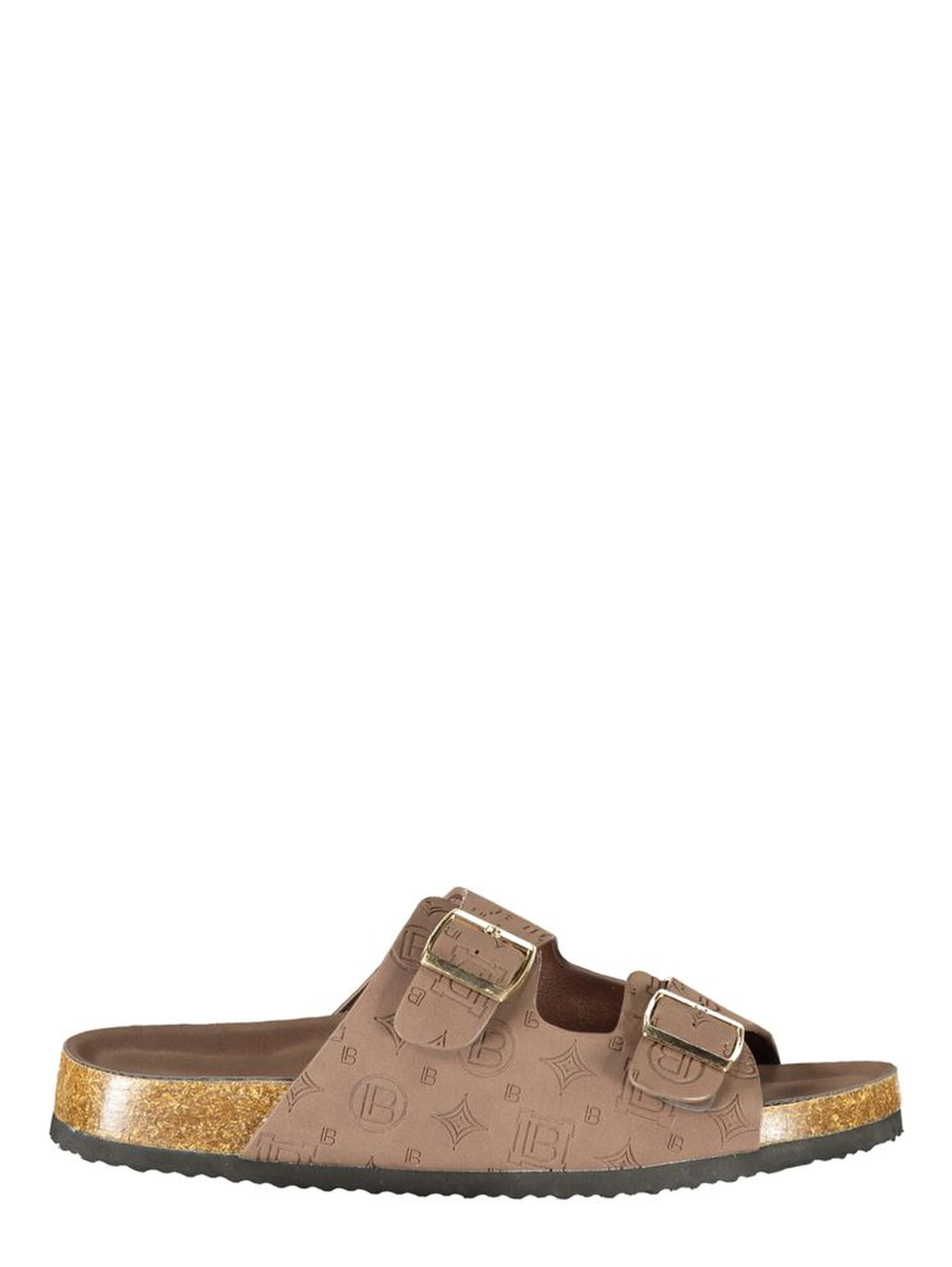 Brown Polyurethane Women's Sandal