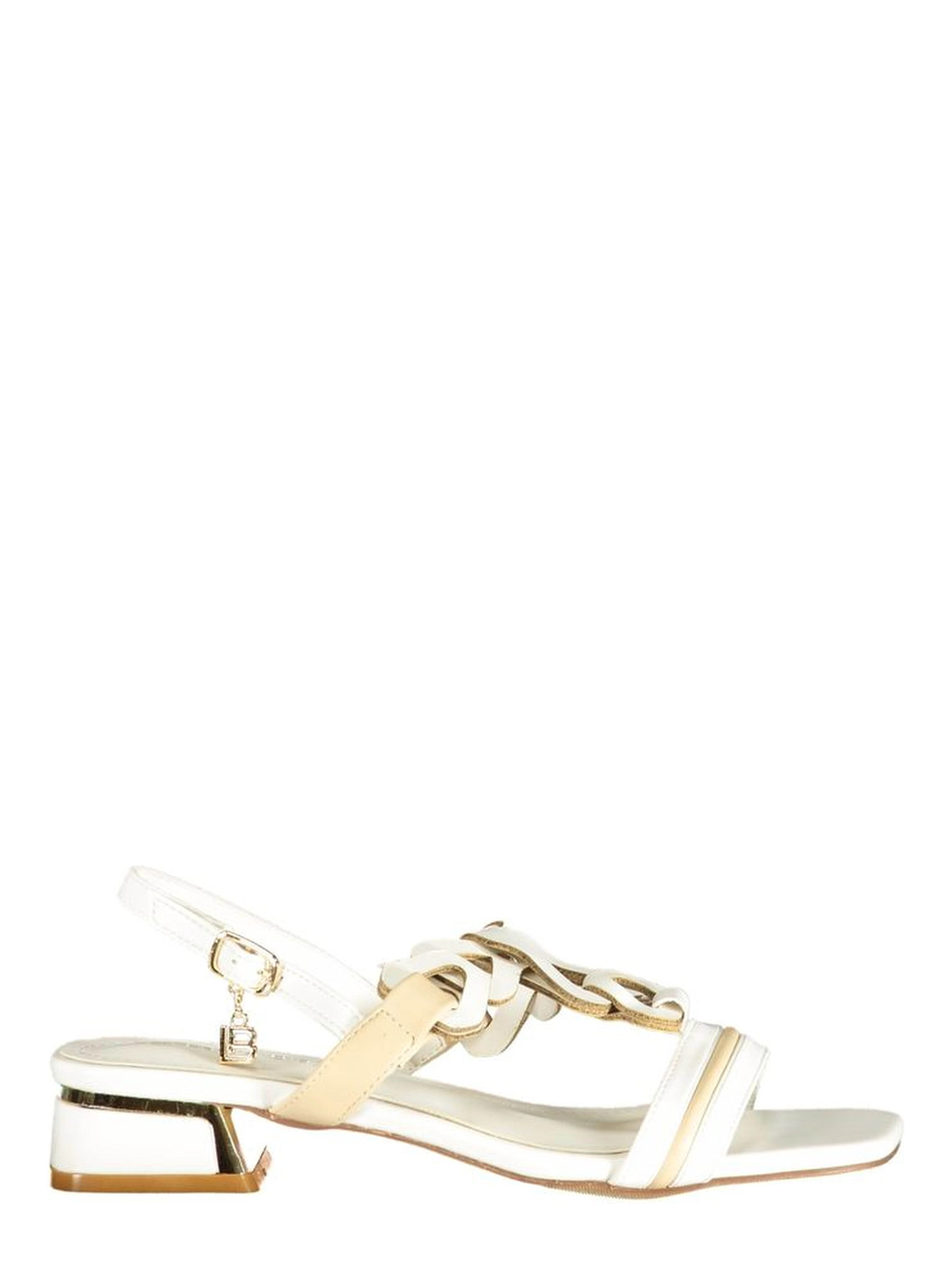 White Polyurethane Women's Sandal