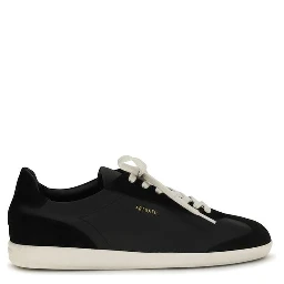 Black Calf Leather Bos Taurus Athletic Sneakers