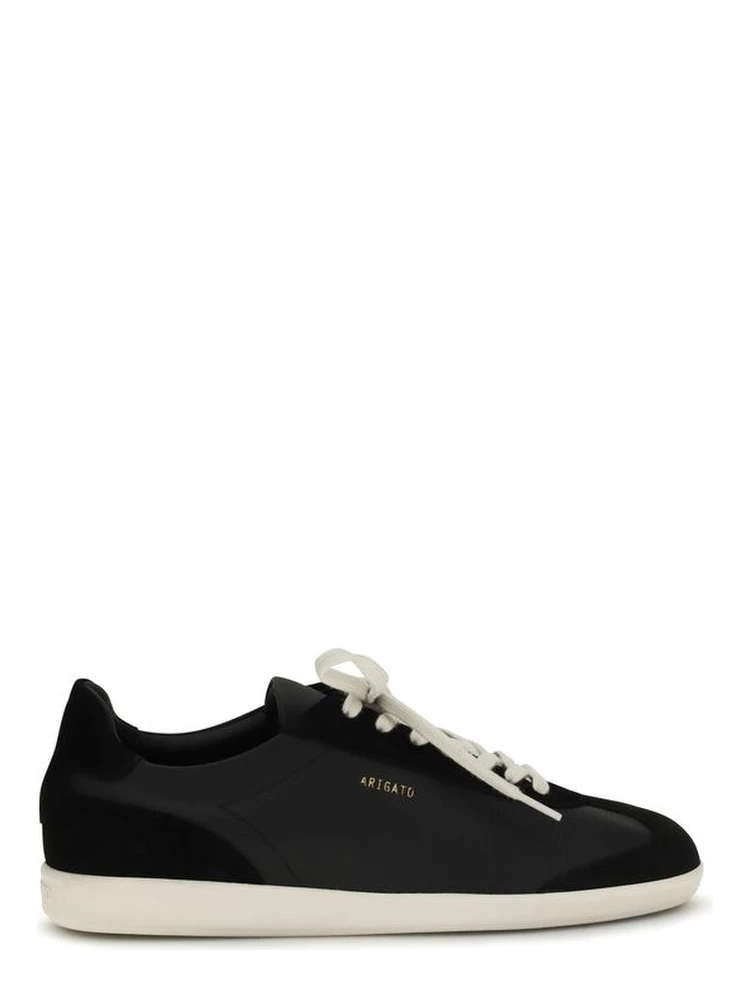Black Calf Leather Bos Taurus Athletic Sneakers