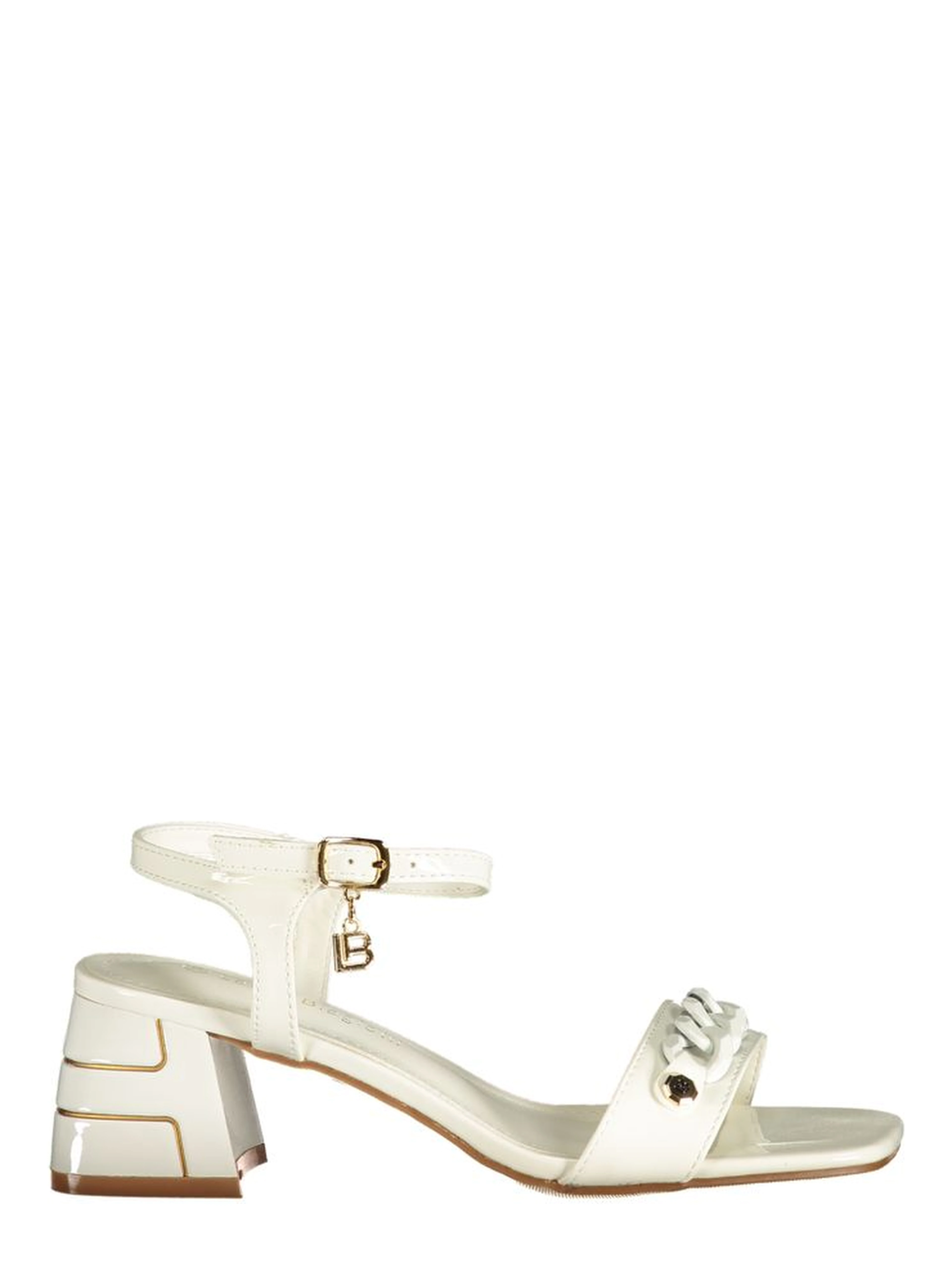 White Polyurethane Women's Sandal
