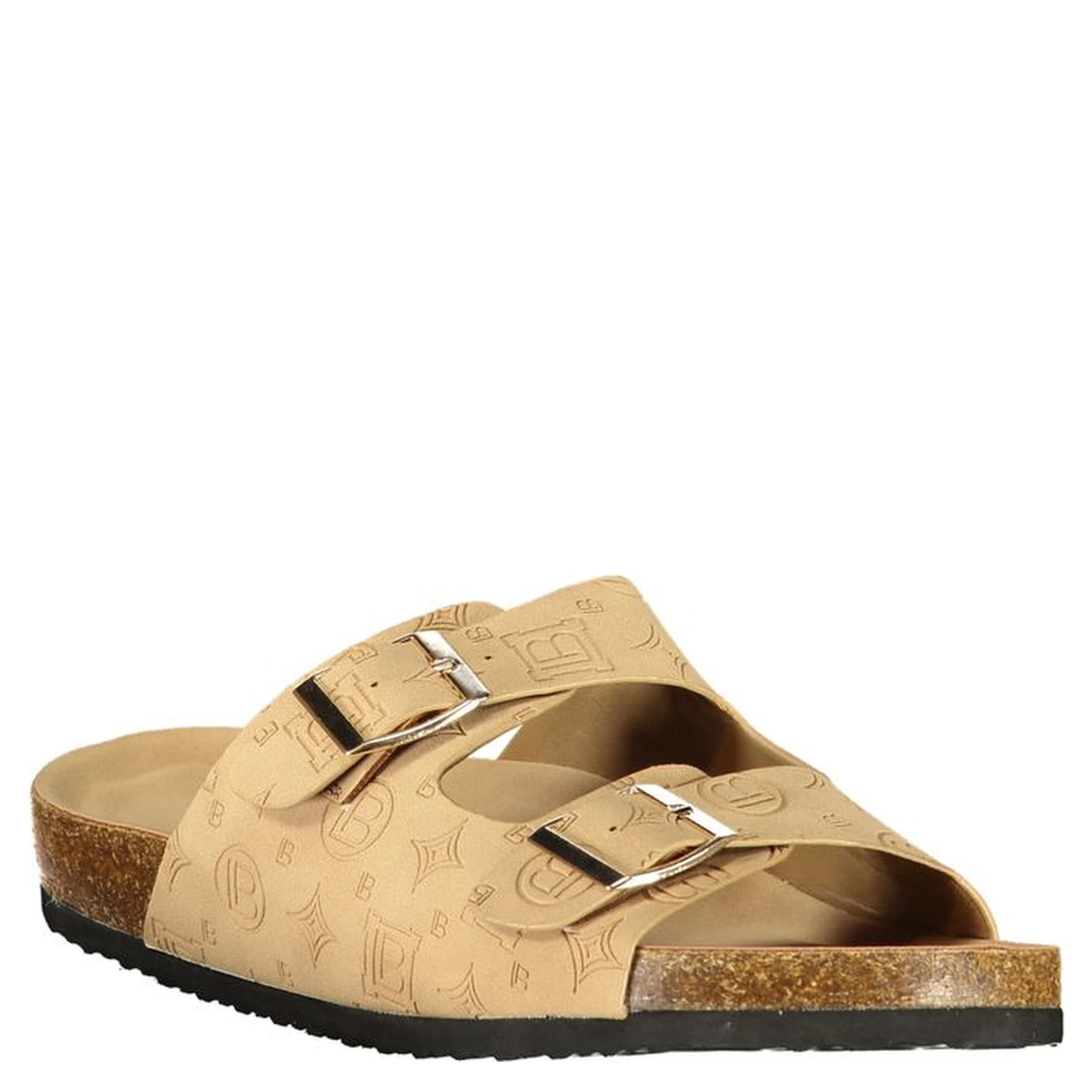 Beige Polyurethane Women's Sandal