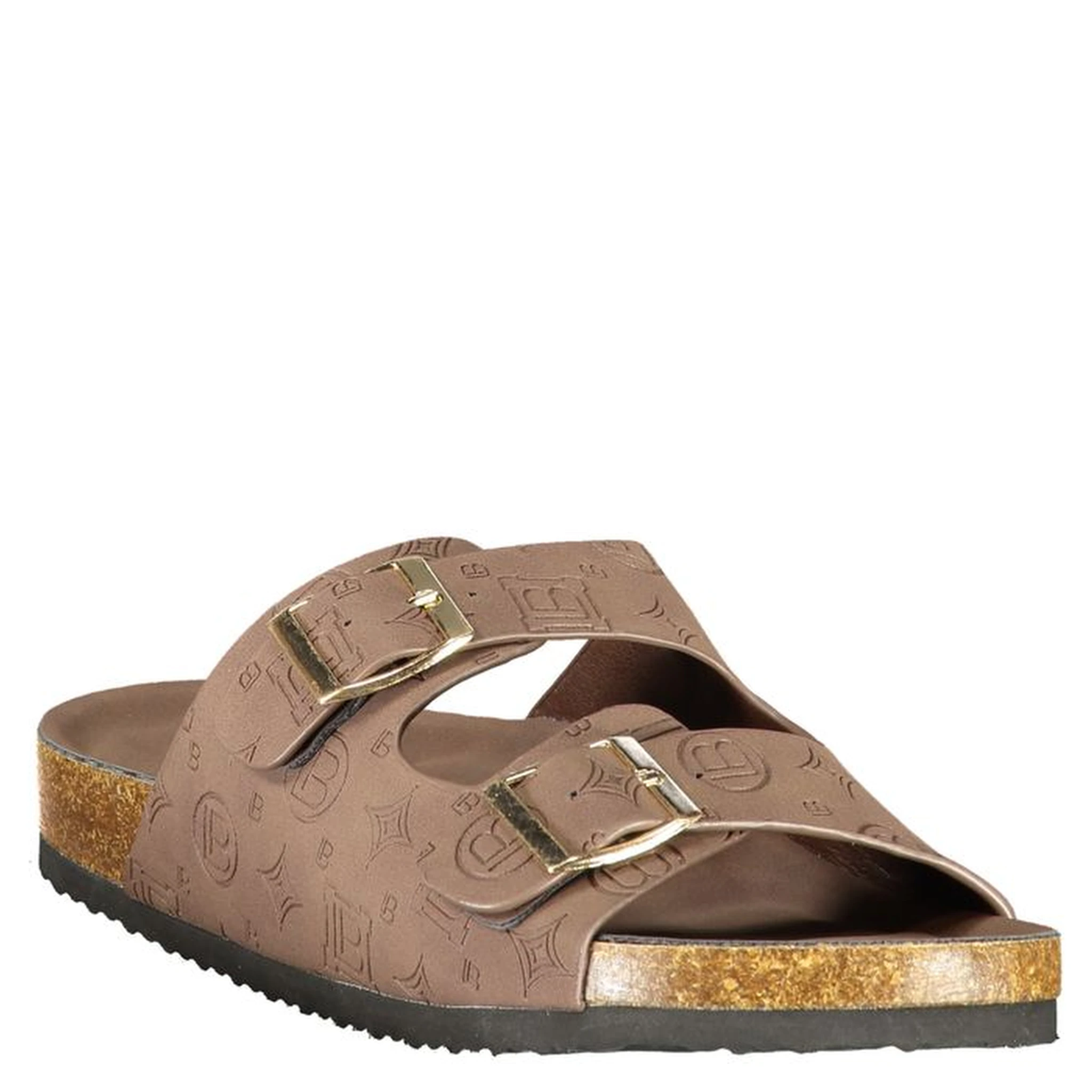Brown Polyurethane Women's Sandal