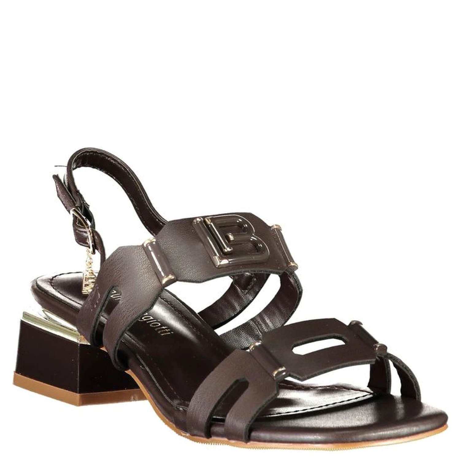 Brown Polyurethane Women's Sandal