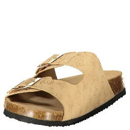 Beige Polyurethane Women's Sandal