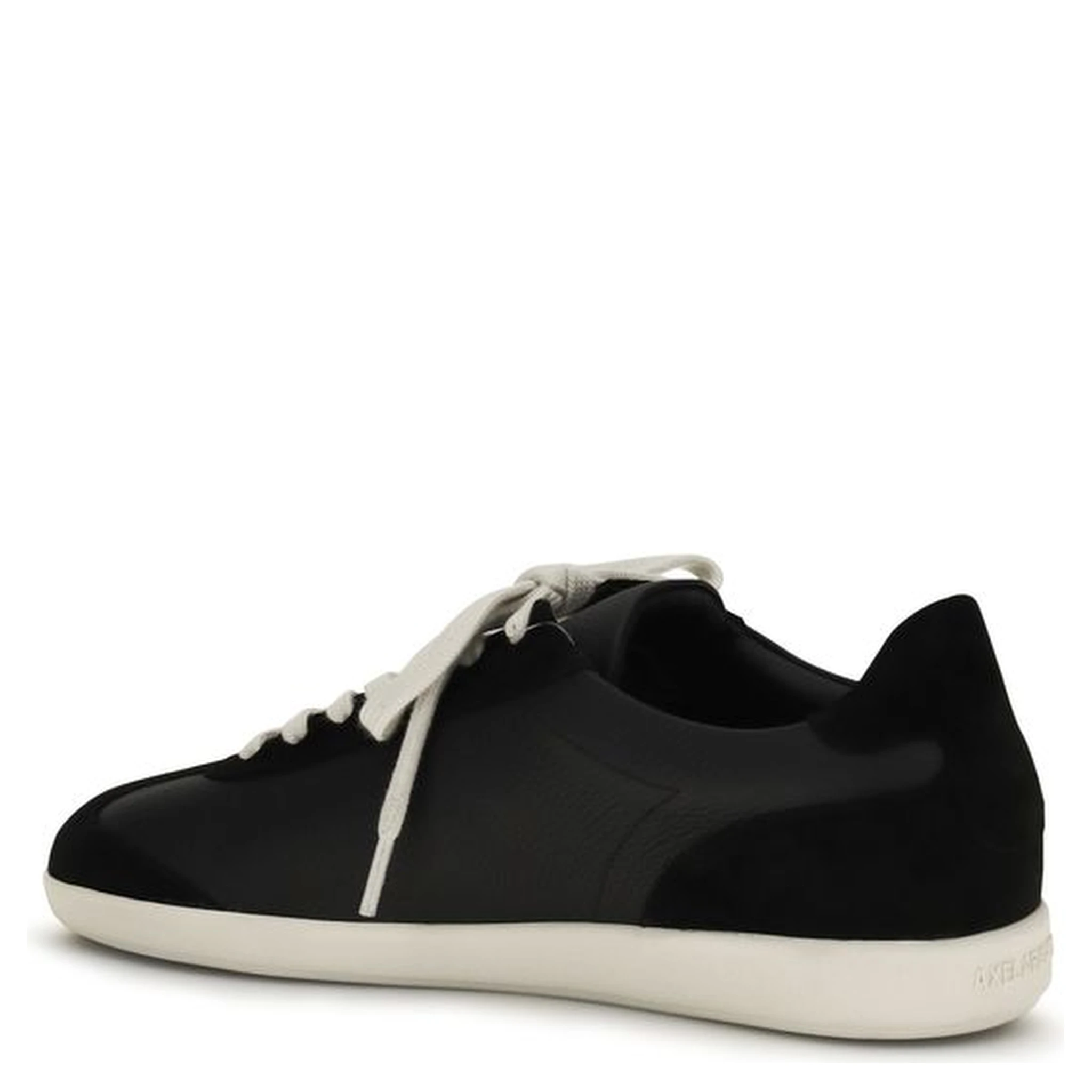Black Calf Leather Bos Taurus Athletic Sneakers