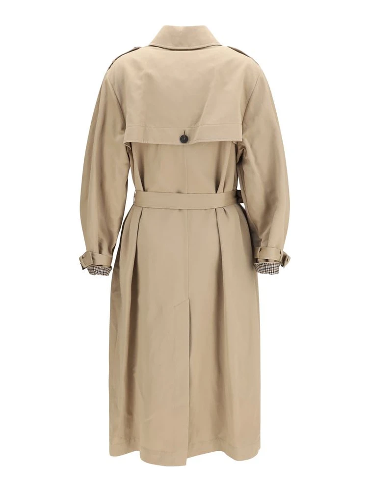 Beige Cotton Coat alternative