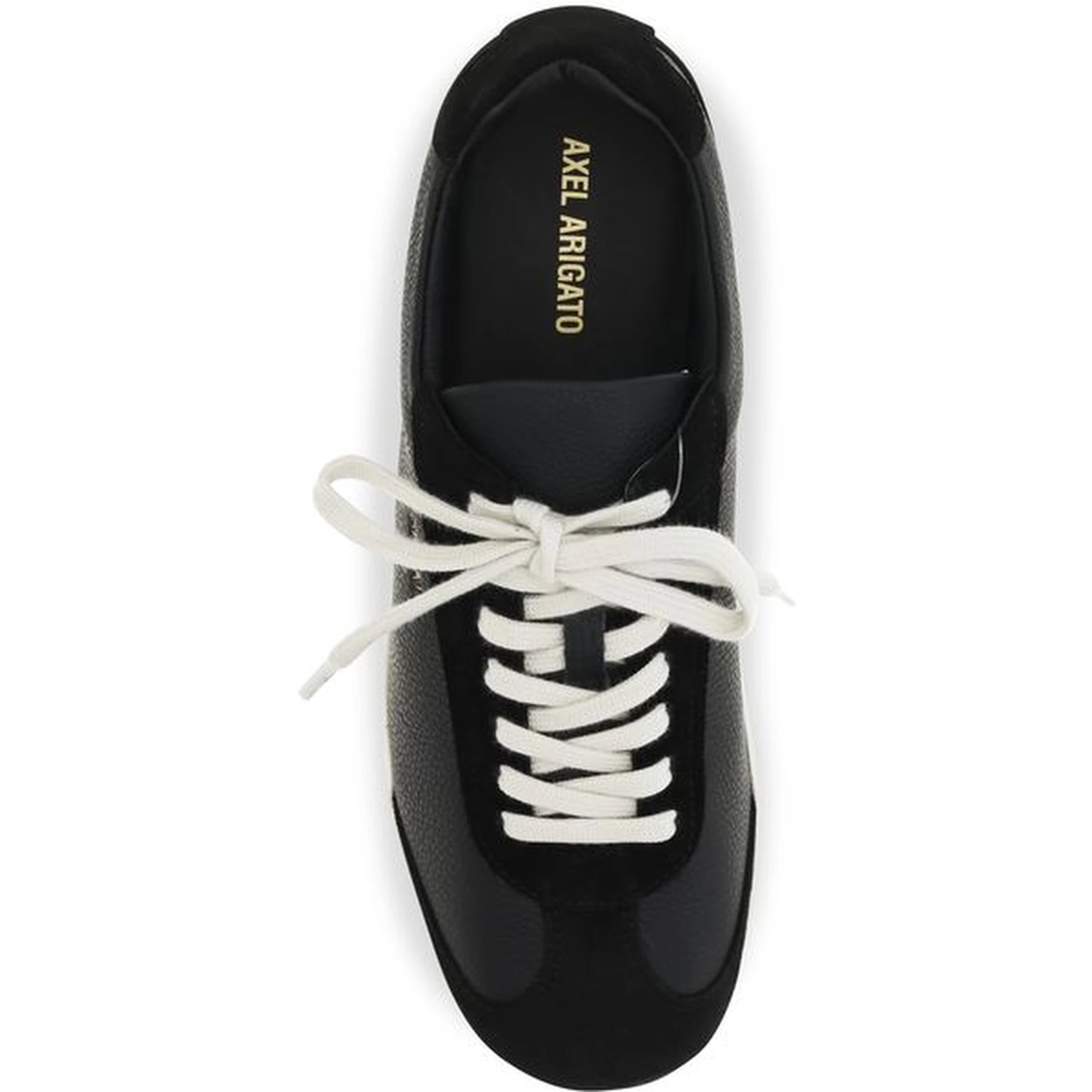Black Calf Leather Bos Taurus Athletic Sneakers