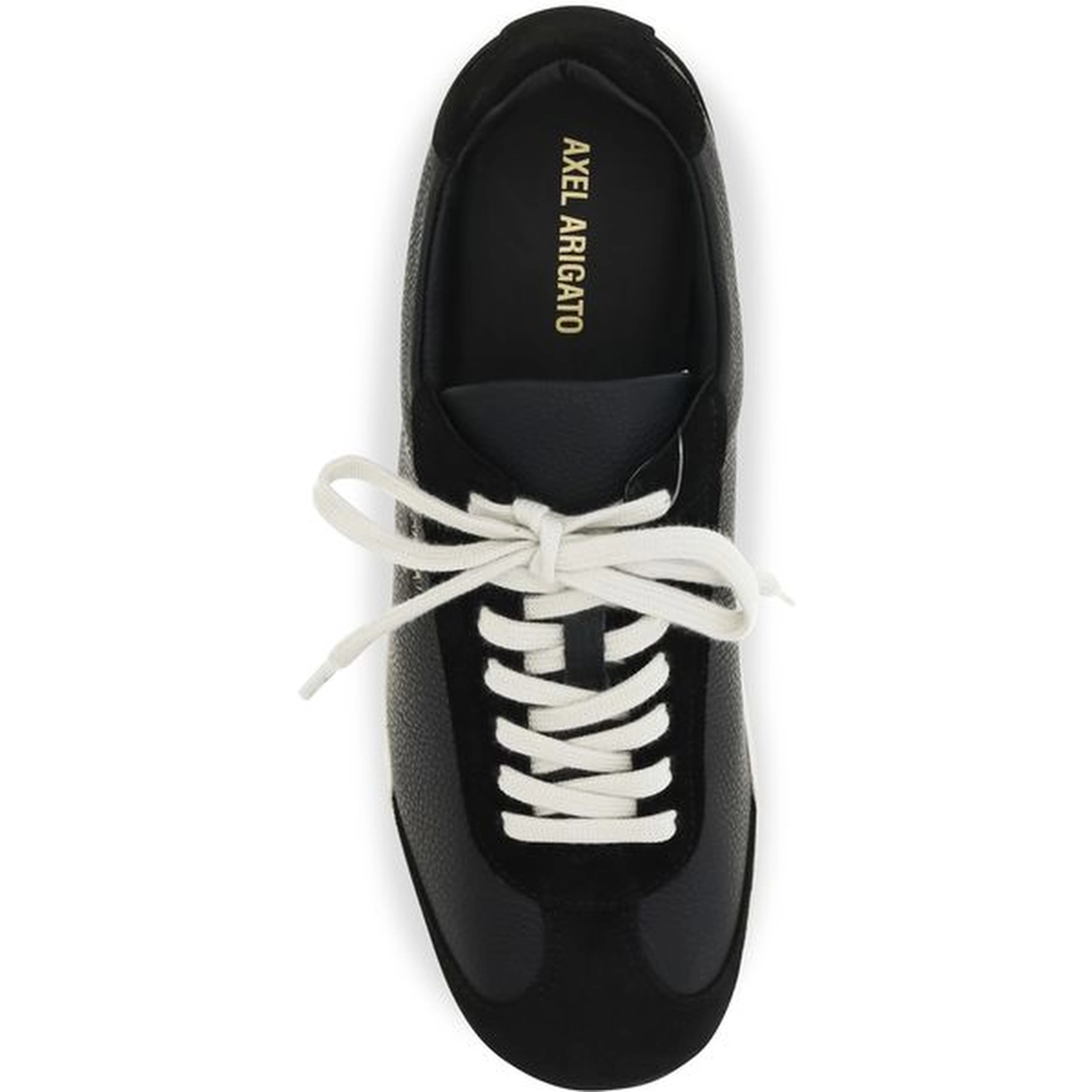 Black Calf Leather Bos Taurus Athletic Sneakers