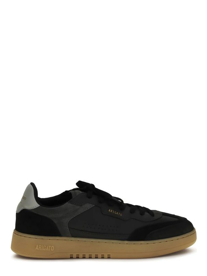 Black Calf Leather Bos Taurus Low Top Sneakers
