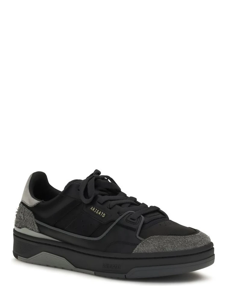 Black Calf Leather Bos Taurus Low Top Sneakers alternative
