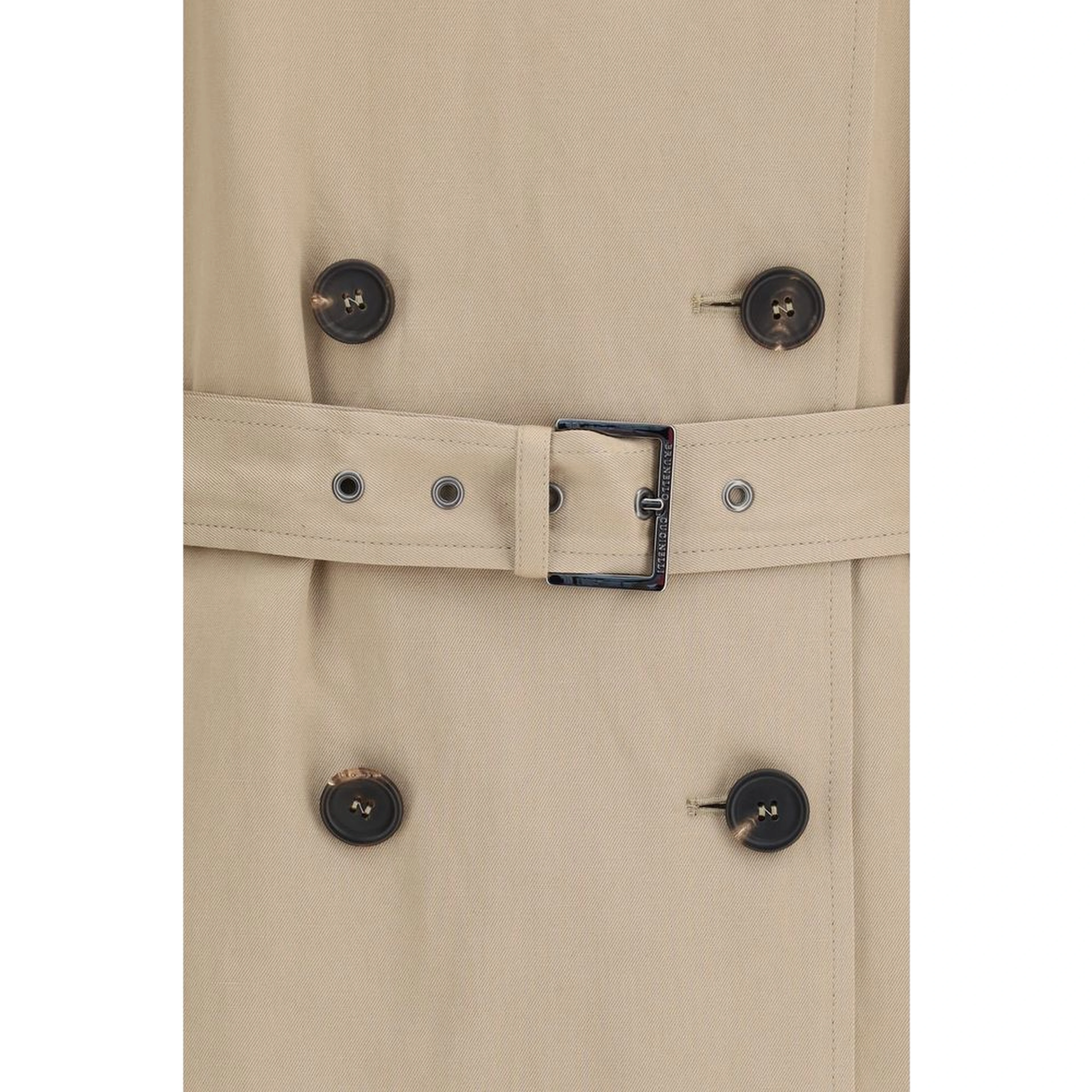 Beige Cotton Coat
