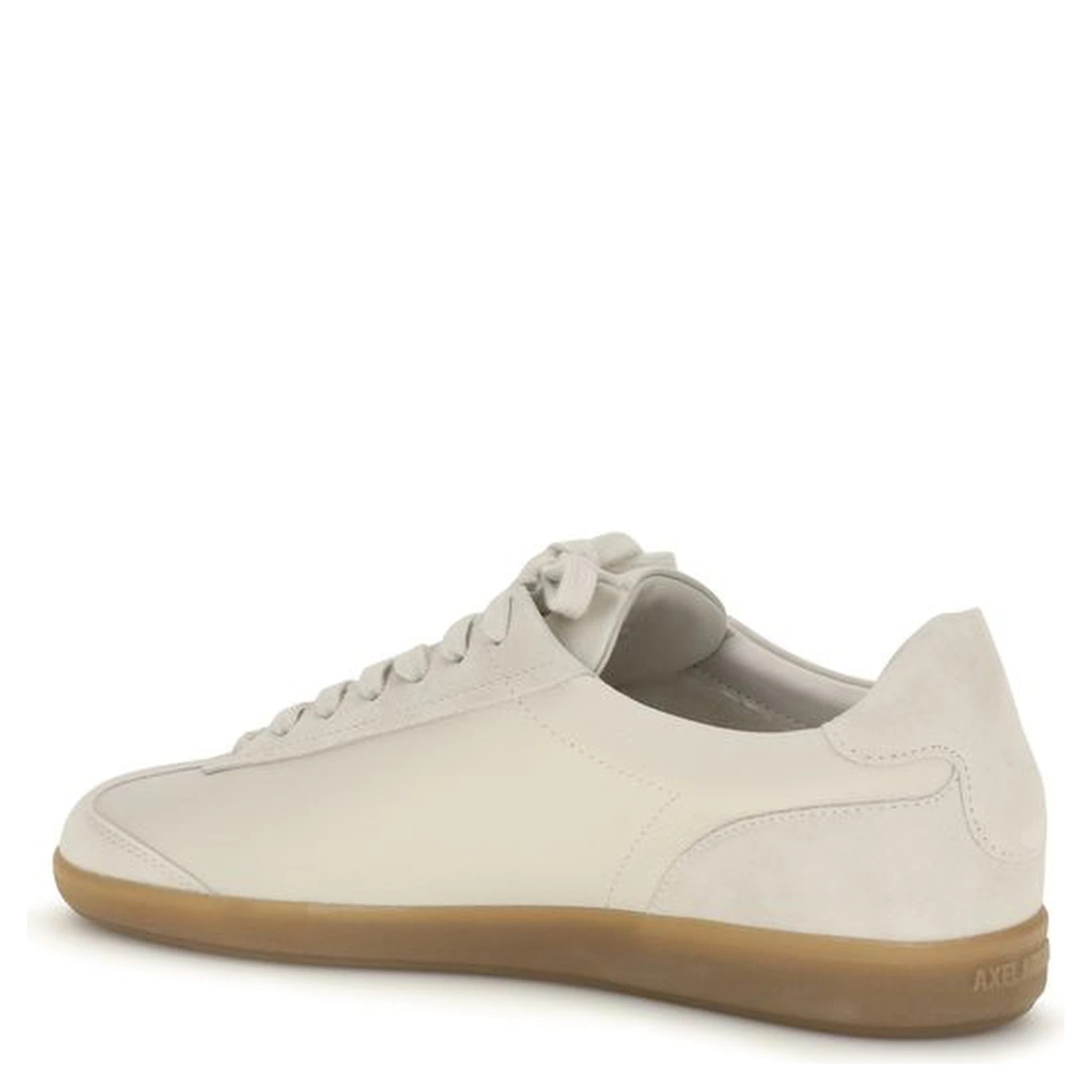 Beige Calf Leather Bos Taurus Low Top Sneakers