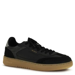 Black Calf Leather Bos Taurus Low Top Sneakers