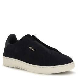 Blue Calf Leather Bos Taurus Sneakers
