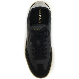 Black Calf Leather Bos Taurus Low Top Sneakers