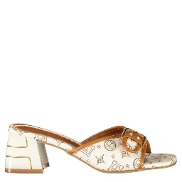 Beige Polyurethane Women's Sandal
