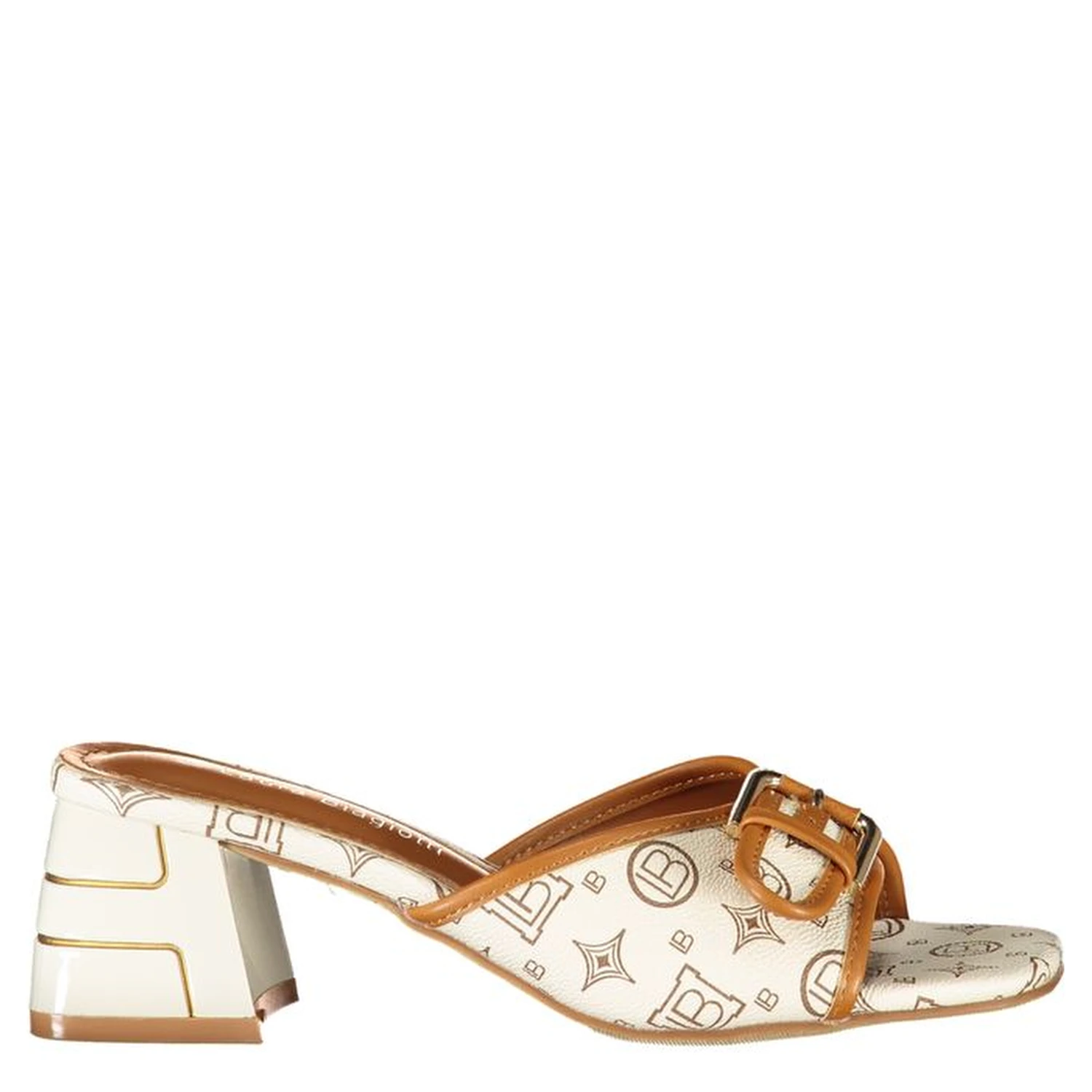 Beige Polyurethane Women's Sandal