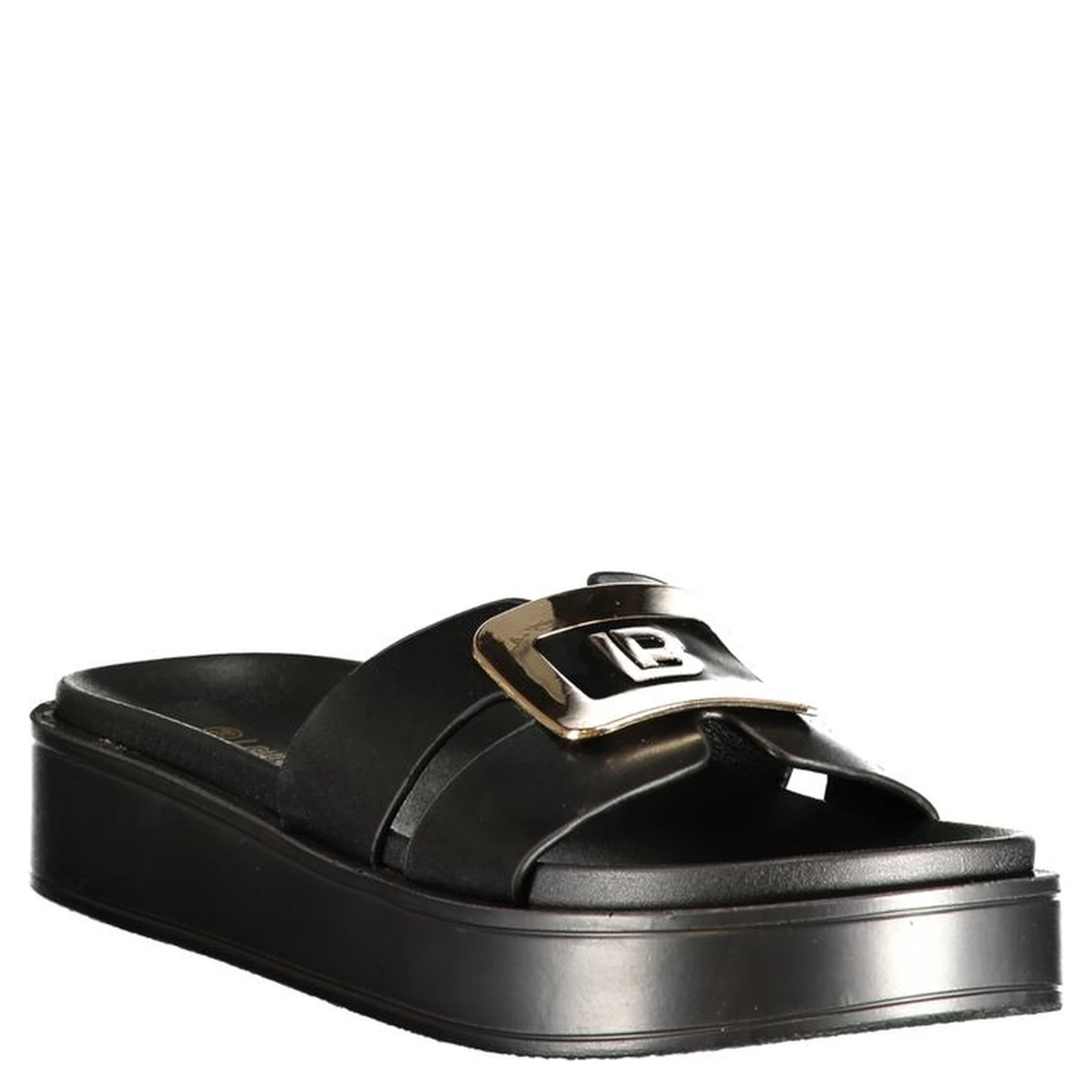 Nero Polyurethane Women's Sandal