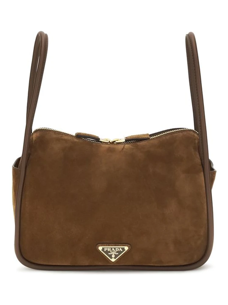 Brown Calf Leather Bos Taurus Handbag