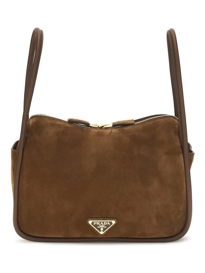 Brown Calf Leather Bos Taurus Handbag
