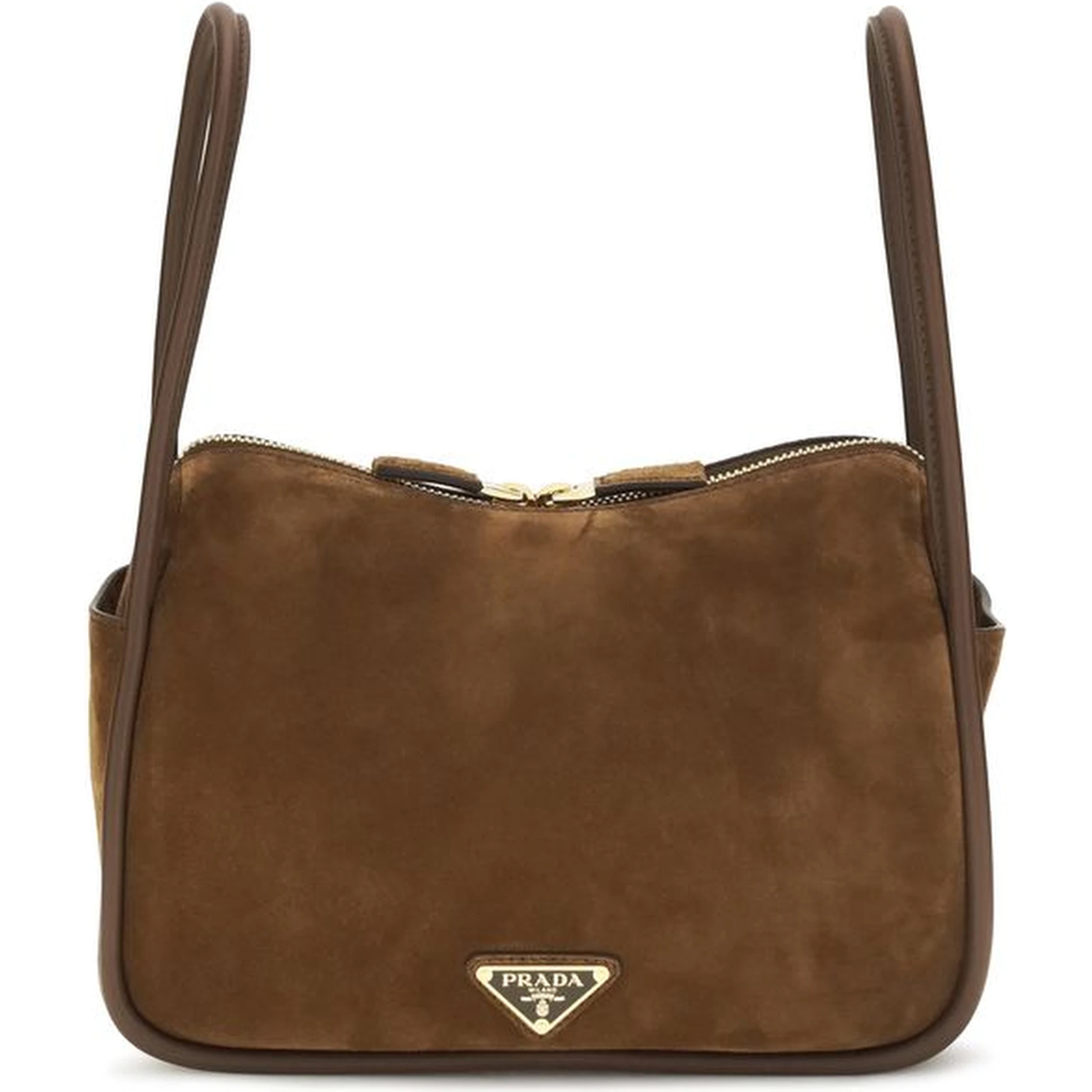 Brown Calf Leather Bos Taurus Handbag