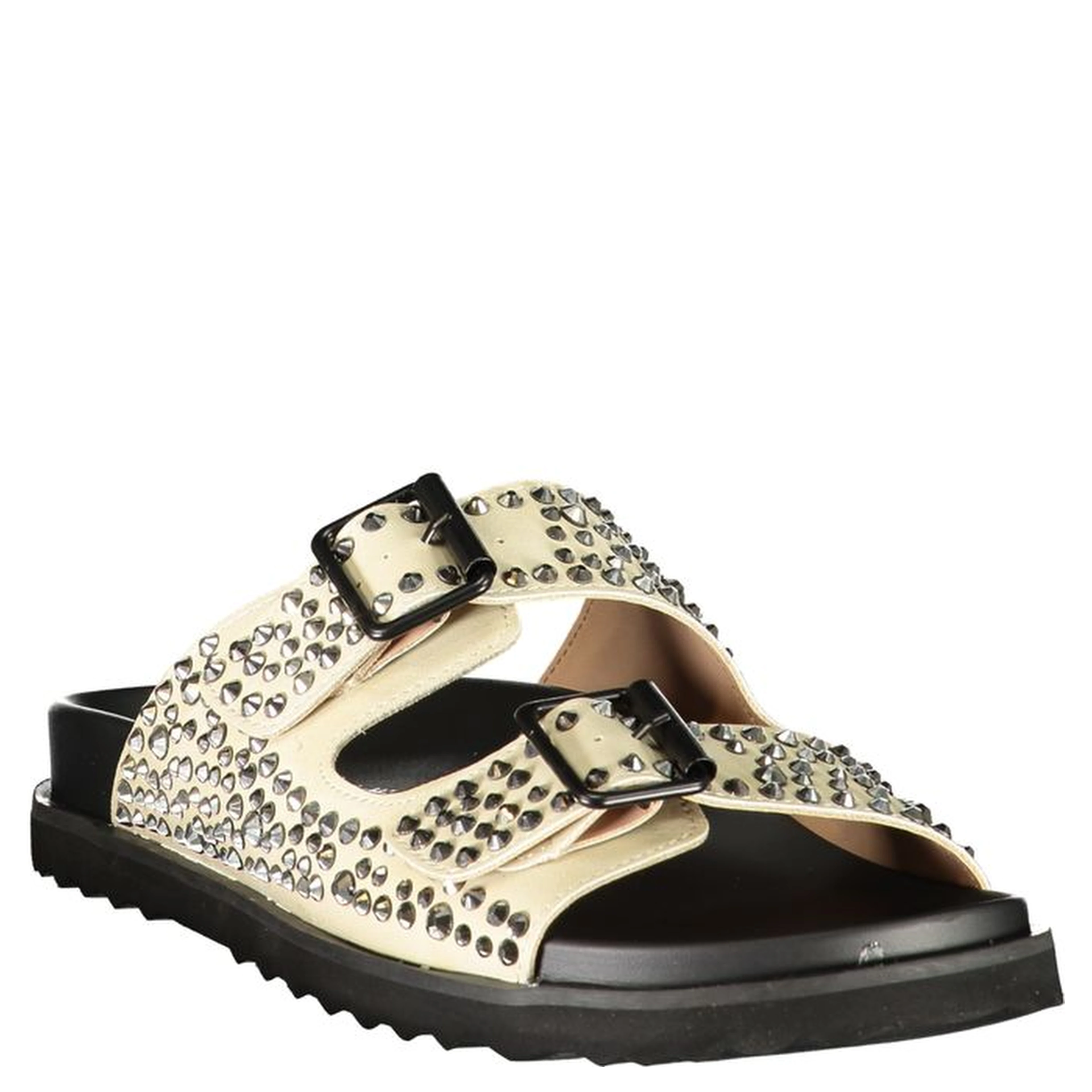 Beige Polyurethane Women's Slipper