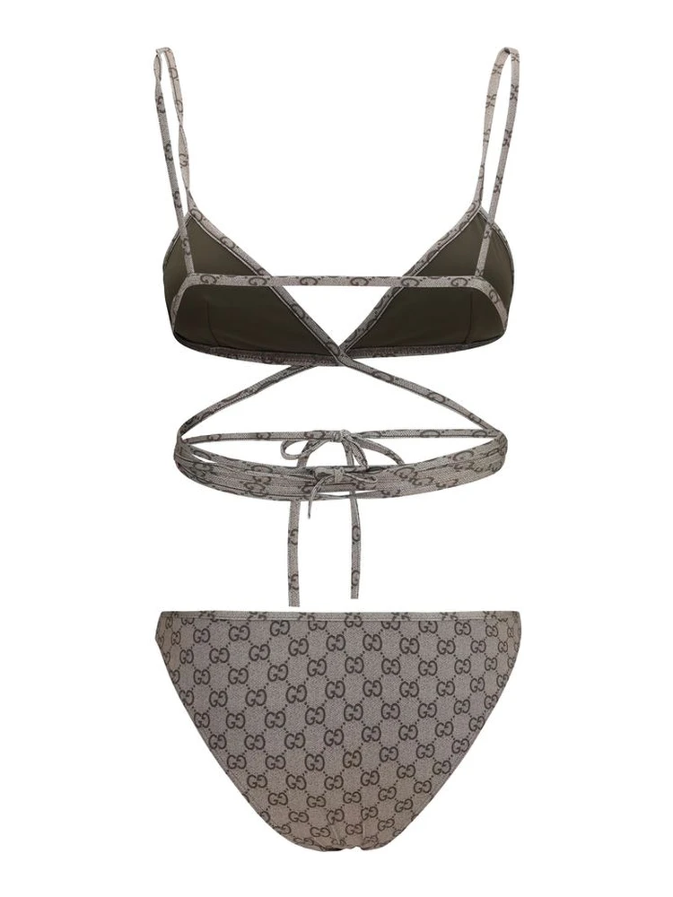 Beige Polyester Bikini alternative