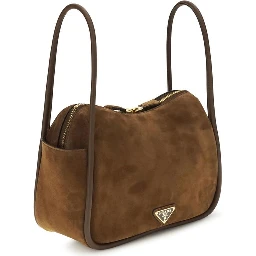 Brown Calf Leather Bos Taurus Handbag