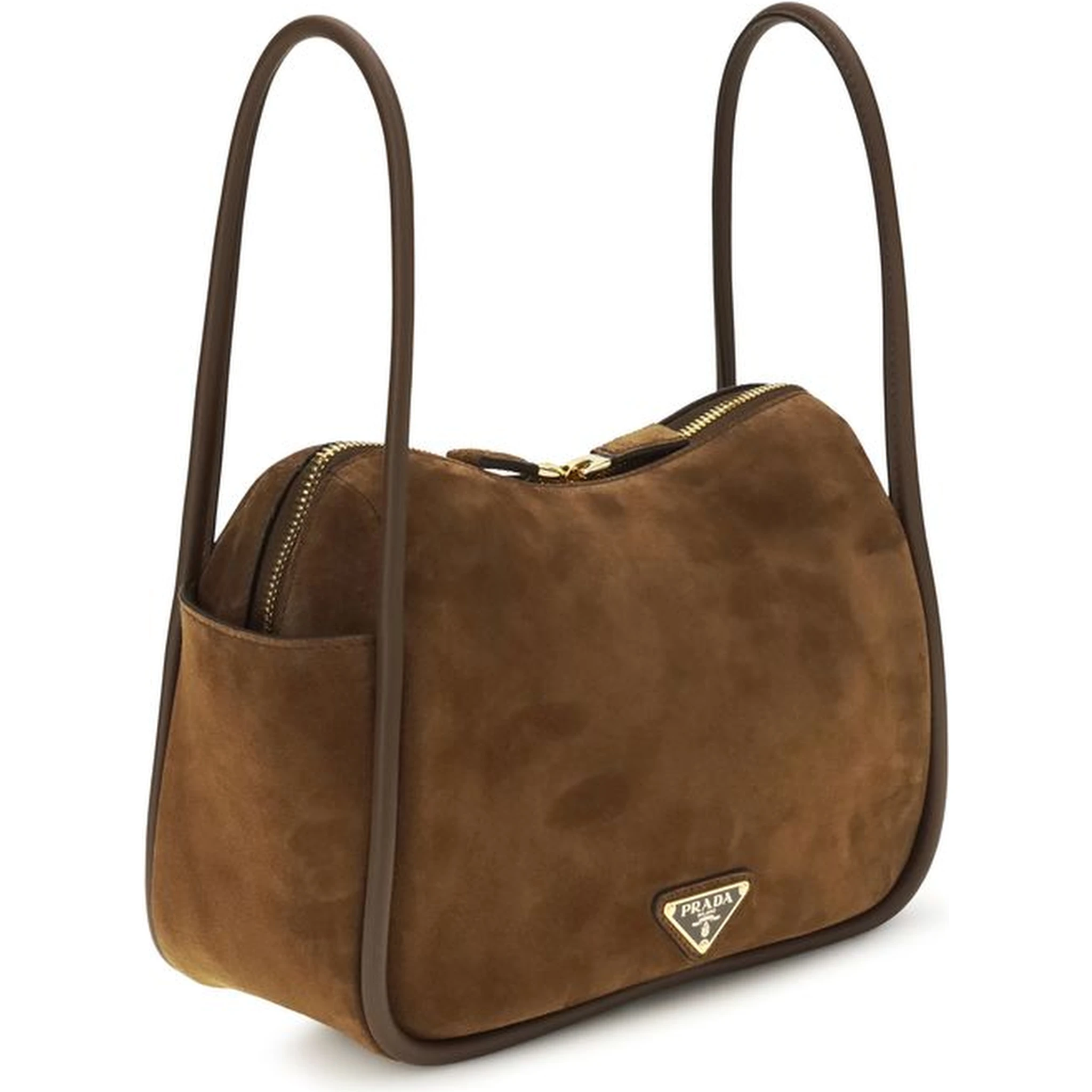 Brown Calf Leather Bos Taurus Handbag