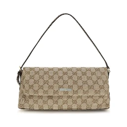 Brown Fabric Handbag