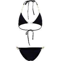 Black Polyamide Bikini