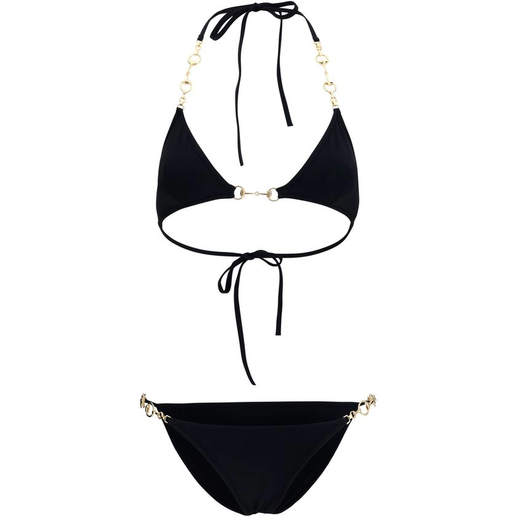 Black Polyamide Bikini