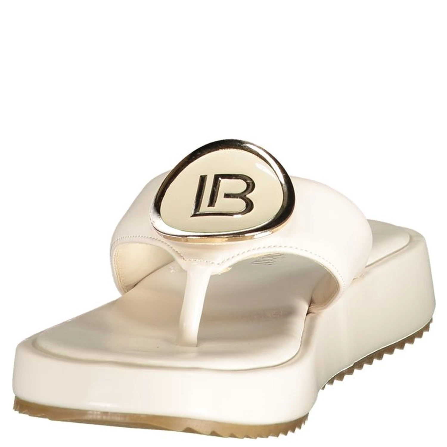 White Polyurethane Women's Sandal