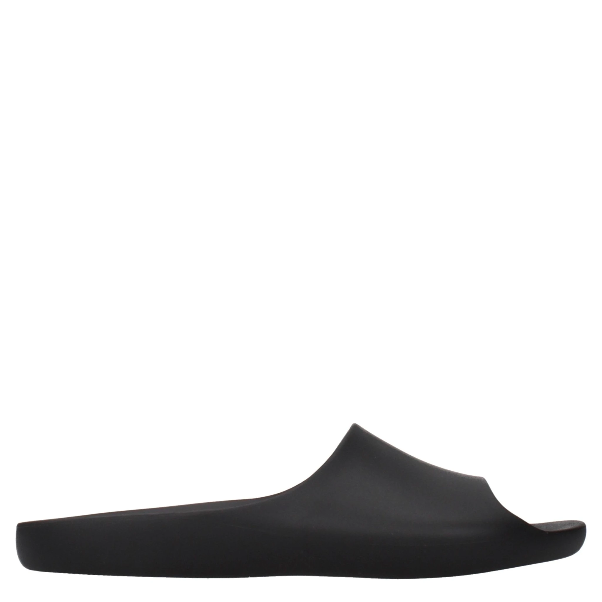 Black Cotton Slippers