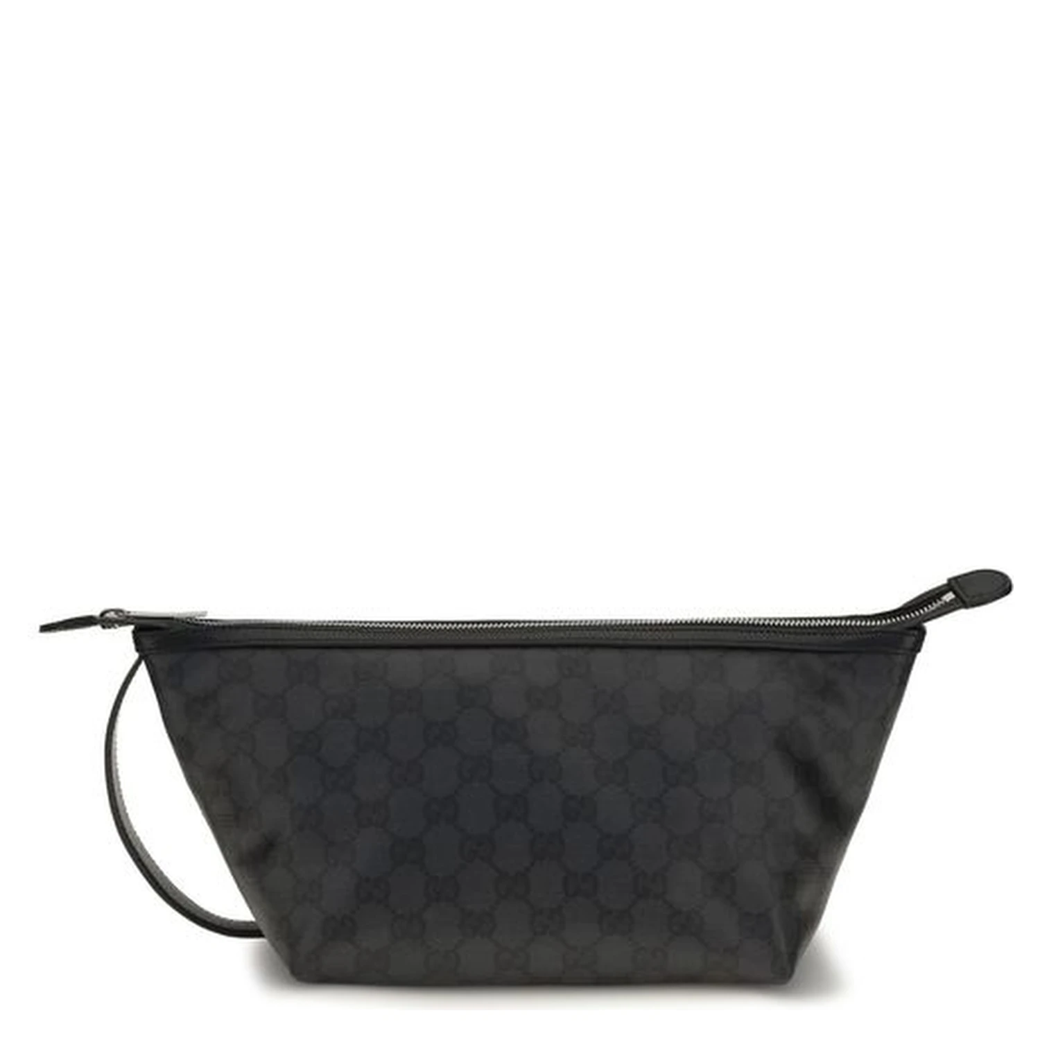 Black Fabric Clutch Bag