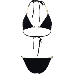 Black Polyamide Bikini