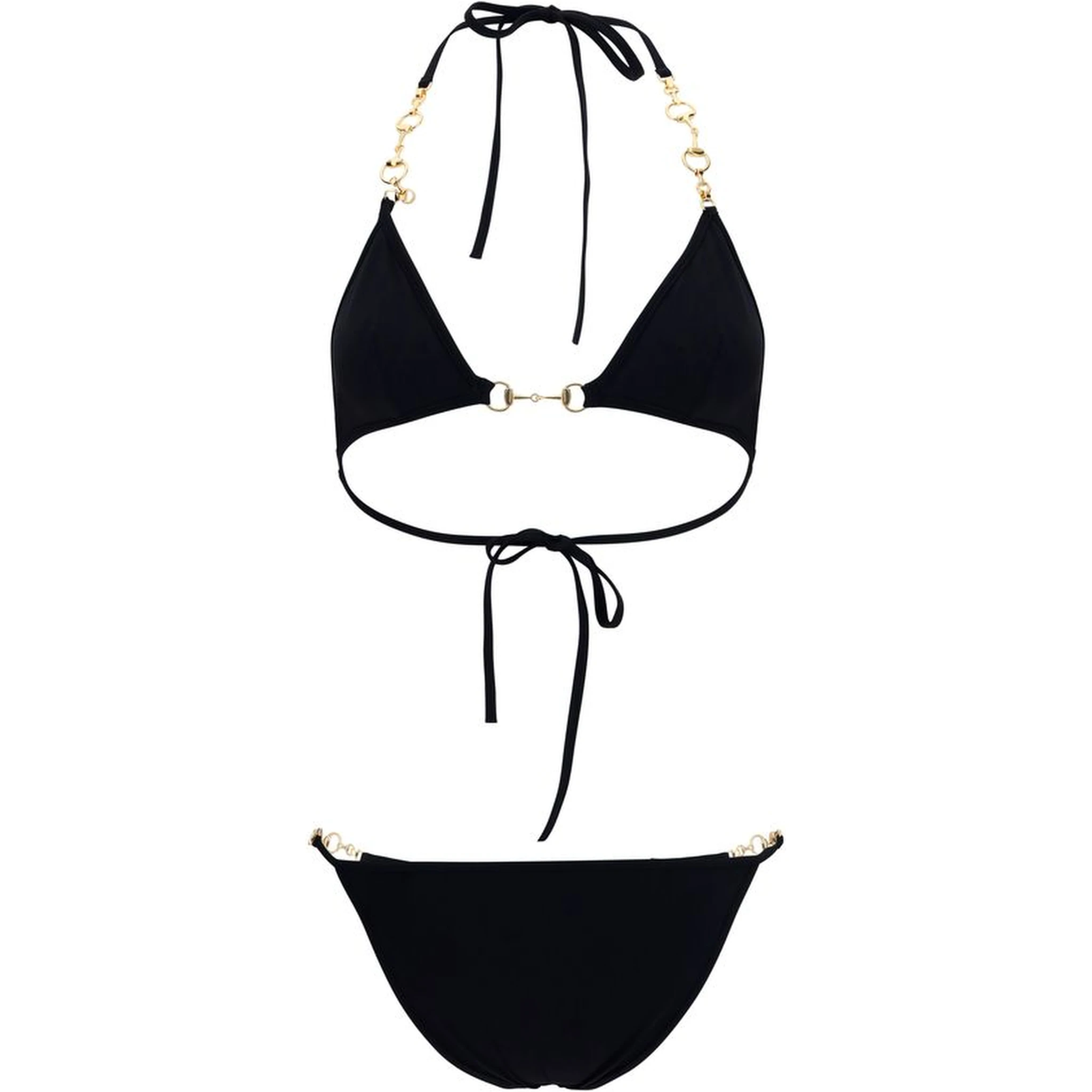 Black Polyamide Bikini