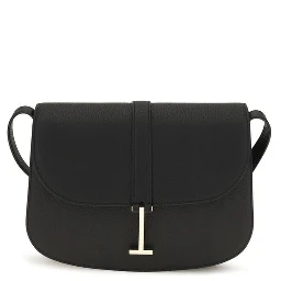 Black Calf Leather Bos Taurus Shoulder Bag