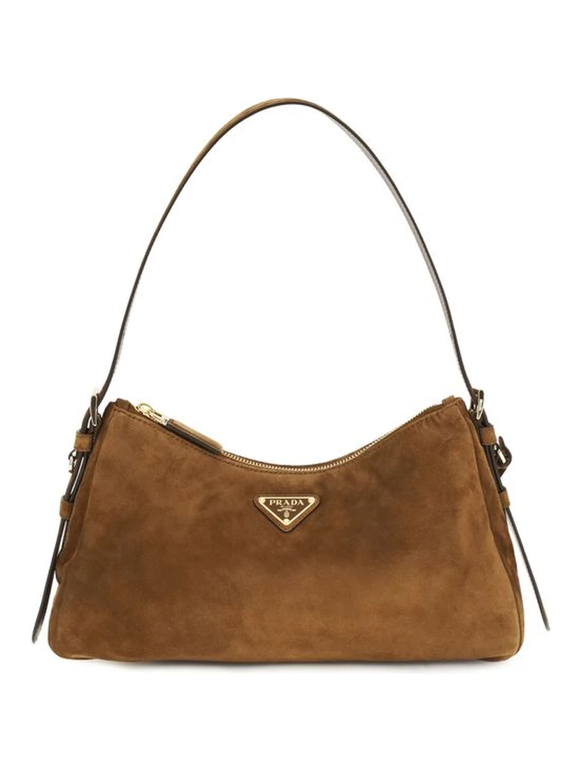 Brown Calf Leather Bos Taurus Backet Bag