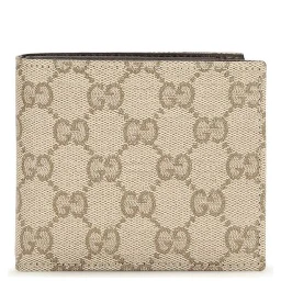 Beige Fabric Wallet