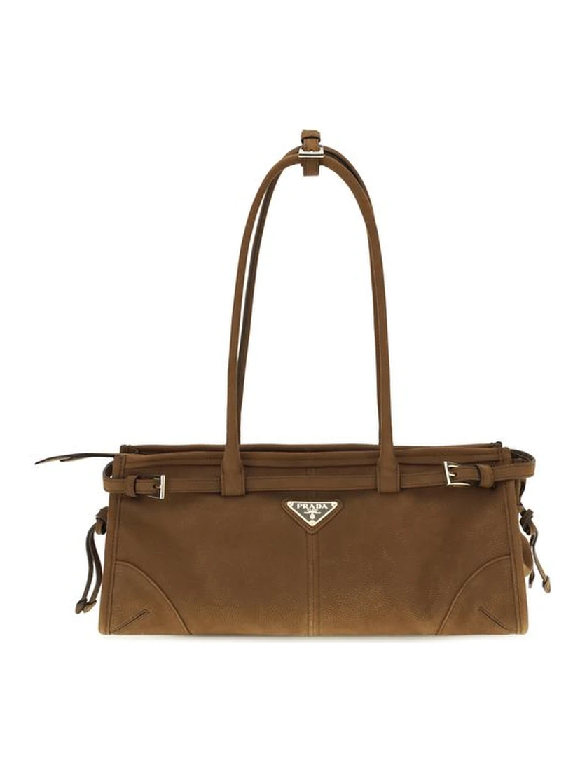 Brown Calf Leather Bos Taurus Handbag