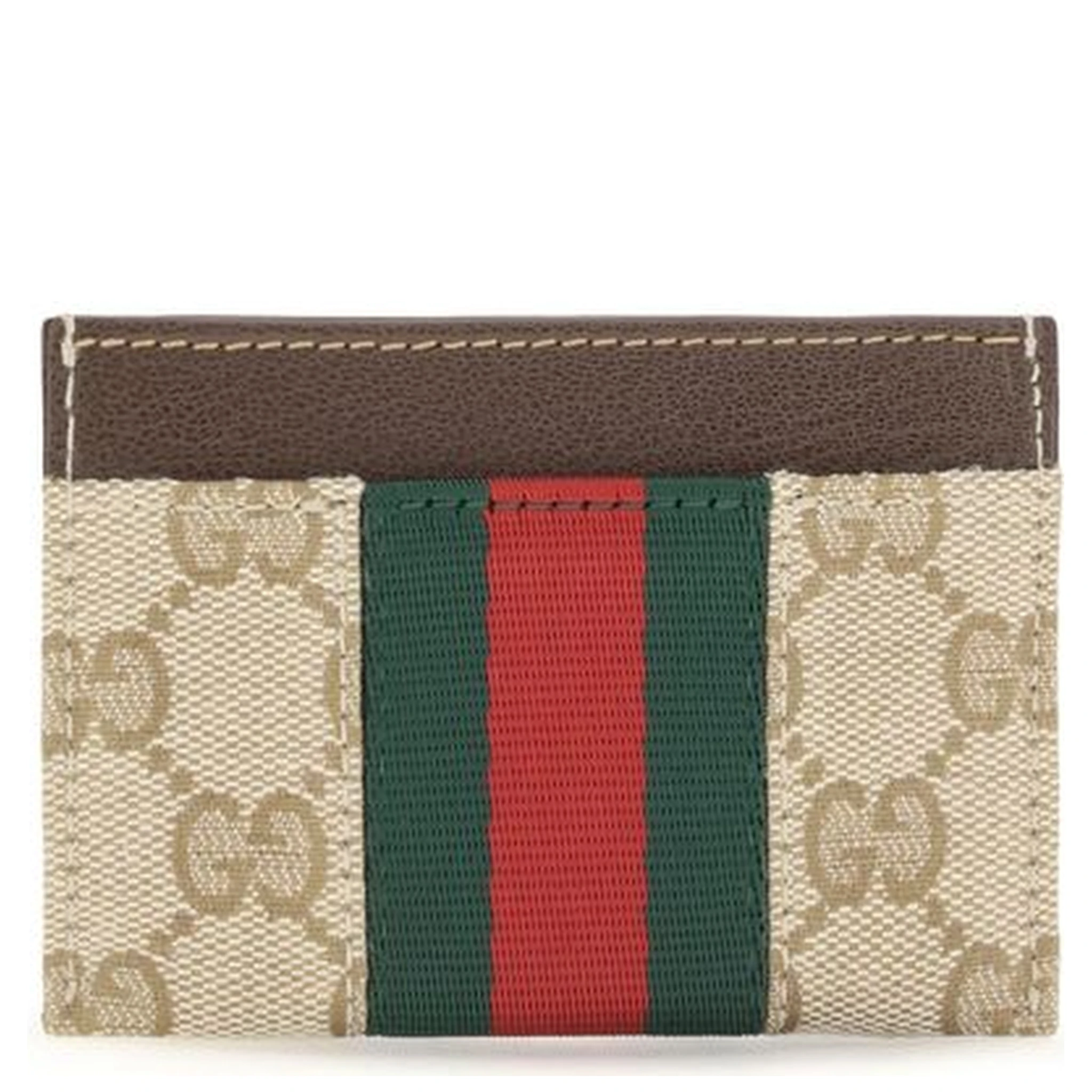 Beige Fabric Wallet